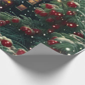 クリスマス ラッピングペーパー (角)