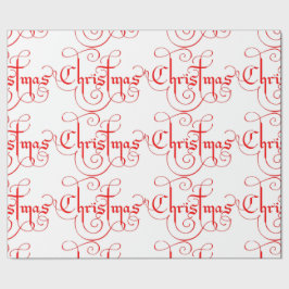 クリスマス ラッピングペーパー