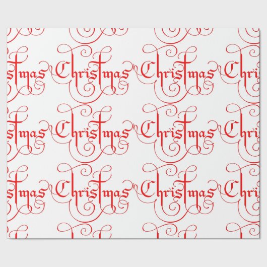 クリスマス ラッピングペーパー (シーム)