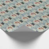 クリスマス ラッピングペーパー (角)