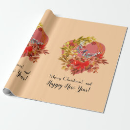 クリスマス ラッピングペーパー