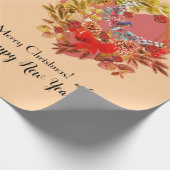 クリスマス ラッピングペーパー (角)