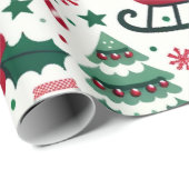 クリスマス ラッピングペーパー (ロールコーナー)