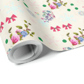 クリスマス ラッピングペーパー (ロールコーナー)