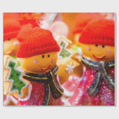 クリスマス ラッピングペーパー (フラット)