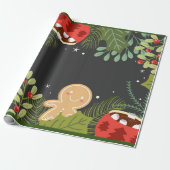 クリスマス ラッピングペーパー (アンロールド)