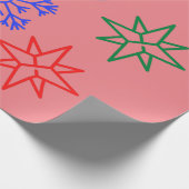 クリスマス ラッピングペーパー (角)
