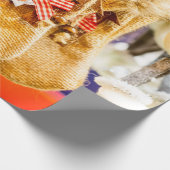 クリスマス ラッピングペーパー (角)