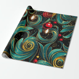 クリスマス ラッピングペーパー