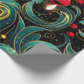 クリスマス ラッピングペーパー (角)