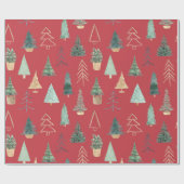 クリスマス ラッピングペーパー (フラット)