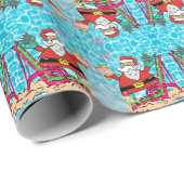 クリスマス ラッピングペーパー サンタ (ロールコーナー)