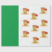 クリスマス ラッピングペーパー マグ (フラット)