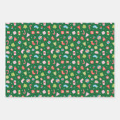 クリスマス・ラッピング・紙・シートの贈り物 ラッピングペーパーシート (正面)