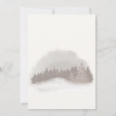 クリスマス・ラビットピーターと車 招待状 (裏面)