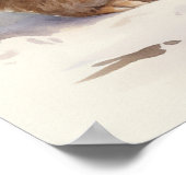 クリスマス・ラビットポスター ポスター (角)