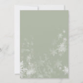 クリスマス・ラビット・ピーター 招待状 (裏面)