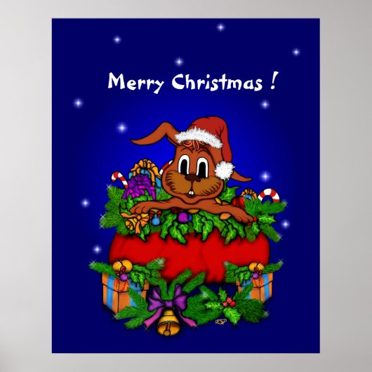 クリスマス・ラビット ポスター (正面)