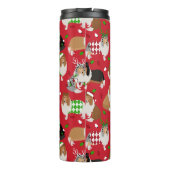 クリスマス・ラフ・コリー タンブラー (裏面)