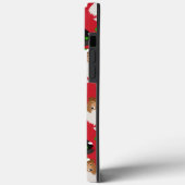 クリスマス・ラフ・コリー Case-Mate iPhoneケース (裏面 / 左)