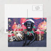 クリスマス – ラブラドール – クーパー (正面/裏面)