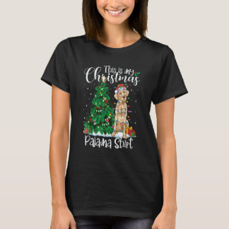 クリスマス ラブラドール レトリバー パジャマ ラブ ドッグ クリスマス Tシャツ