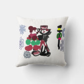 クリスマス ラブリー ウォーキング クッション (裏面)