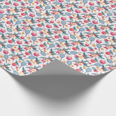 クリスマス・ラブ・テニス ラッピングペーパー (角)