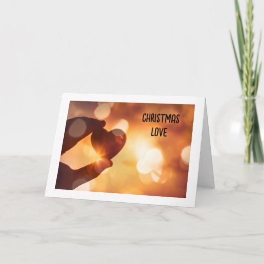 クリスマス・ラブ・トゥ・マイ・ラブカード カード (正面)