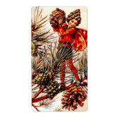 クリスマス ラベル (正面)