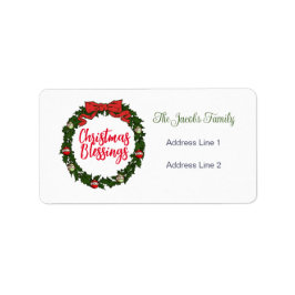 クリスマス ラベル