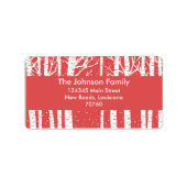 クリスマス ラベル (正面)