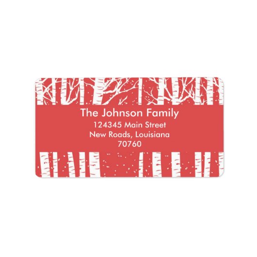 クリスマス ラベル (正面)