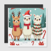 クリスマス ラマのパレード (正面/裏面)