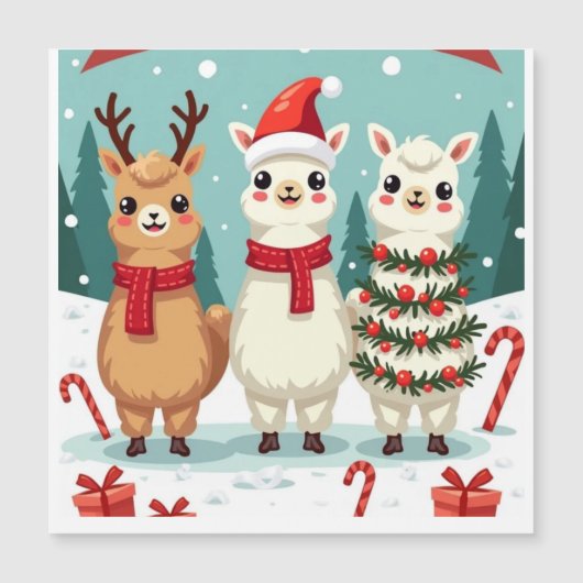 クリスマス ラマのパレード (正面)