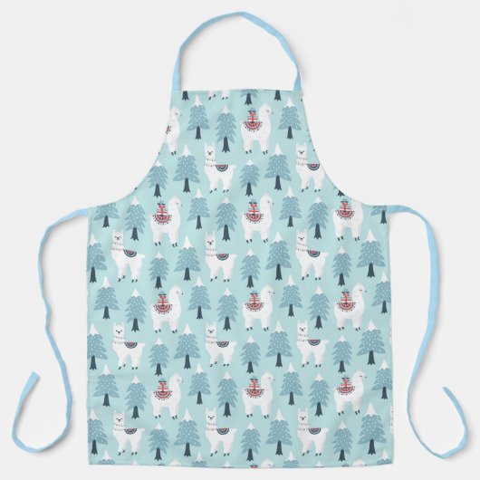 クリスマス·ラマス エプロン (正面)