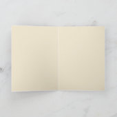 クリスマス ラマ パン:フリース ナビダッド カード (内部)