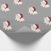 クリスマス・ラム ラッピングペーパー (角)