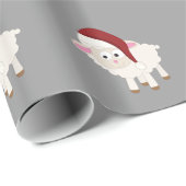 クリスマス・ラム ラッピングペーパー (ロールコーナー)