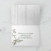 クリスマス・ランタン シーズンカード (内部)