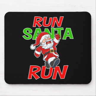 クリスマス ランニング ギフト シャツ サンタラン 5km レース マウスパッド