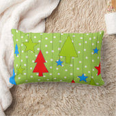 クリスマス ランバークッション (ブランケット)