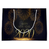 クリスマス ラージペーパーバッグ (正面)