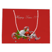 クリスマス ラージペーパーバッグ (裏面)