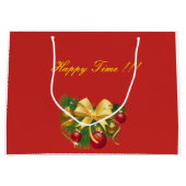 クリスマス ラージペーパーバッグ (正面)