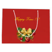 クリスマス ラージペーパーバッグ (裏面)