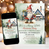 クリスマス・リトルパーティーのご招待 招待状
