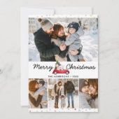 クリスマス・リトル・スターズ・エレファントフレンズ4写真 シーズンカード (正面)