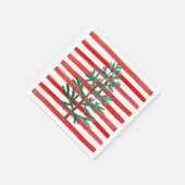 クリスマス・リトル・ブルー・トラックをテーマにした スタンダードカクテルナプキン (角)