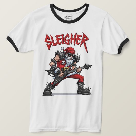 クリスマス リンガー Tシャツ (デザイン正面)